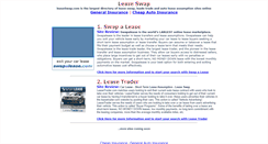 Desktop Screenshot of leaseswap.com